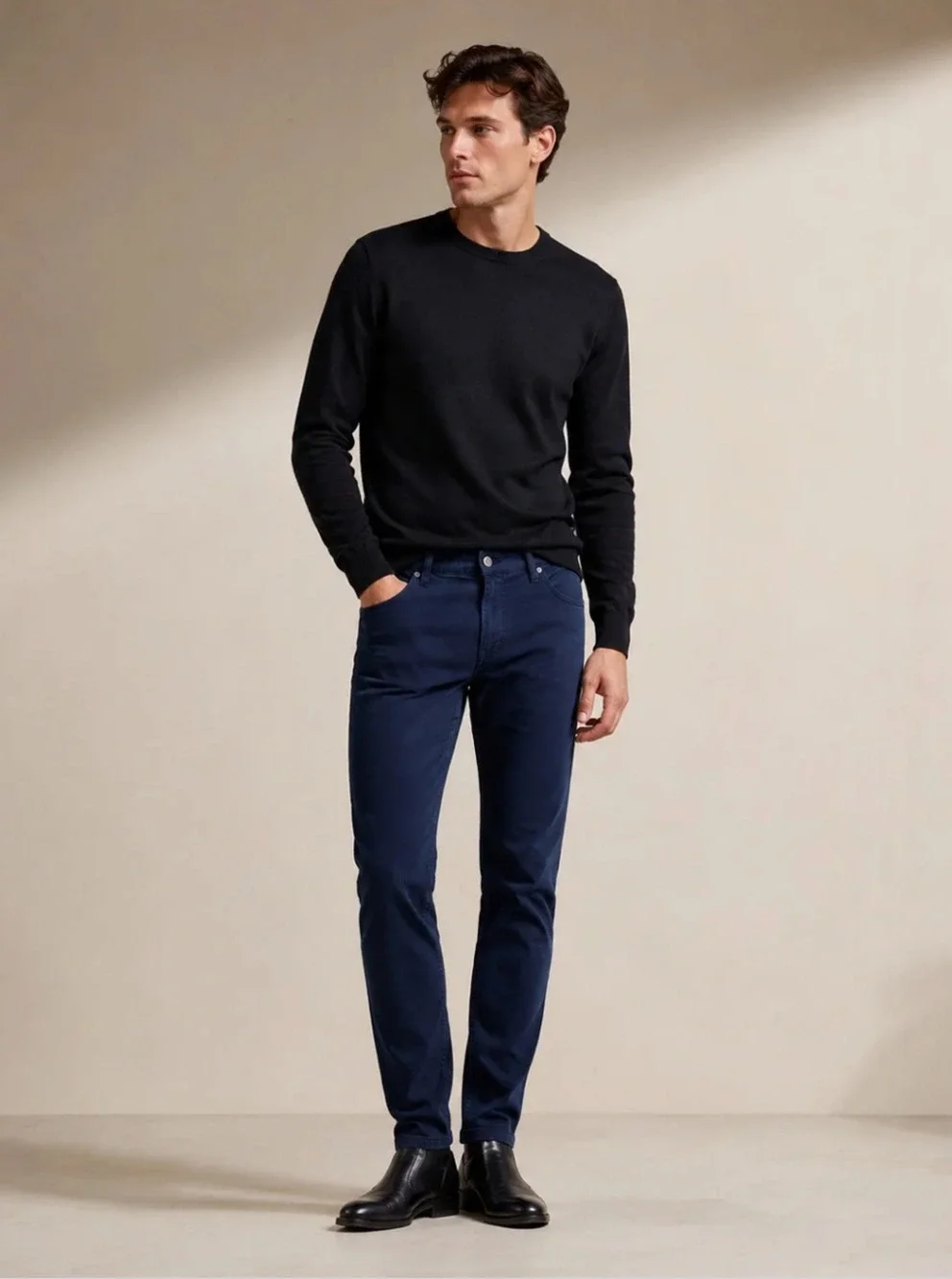 Banana Republic Men's Travel Athletic Tapered Fit Jeans size 36x34 Stretch NWT